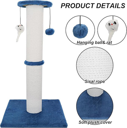 Cat Scratching Post 34 Inches Heavy Duty and Thicker Cat Scratching Post Sisal - Image 6