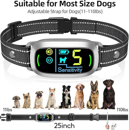 FAFAFROG Dog Bark Collar for Large Medium Small Dogs, Rechargeable Smart Bark - Image 6