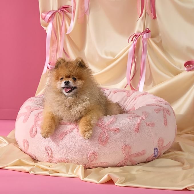 LE SURE Shown on TVDonut Small Dog Bed by Lesure