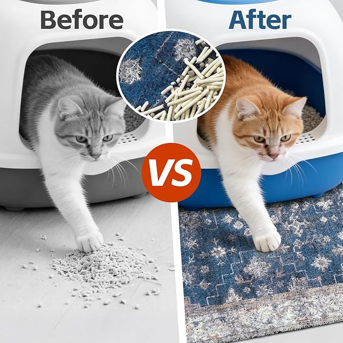 Cat Litter Mat Litter Trapping Mat - Image 2