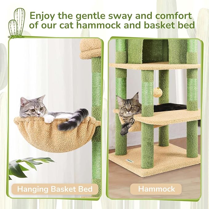 Globlazer Cactus Corner Cat Tree Tower - Image 5