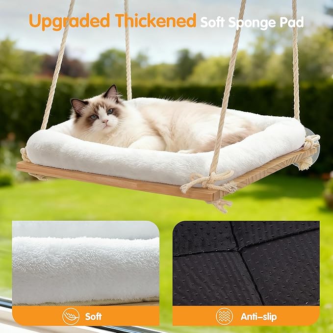 Cat Window Perch, Window Hammock - Image 5