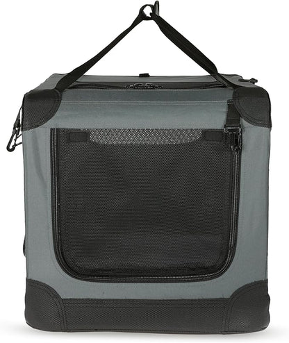 Amazon Basics Portable Folding Soft Dog Crate, Collapsible Travel Kennel - Image 5