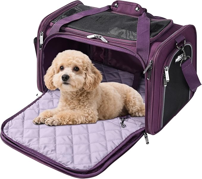 EliteField Deluxe Soft-Sided Pet Carrier, Travel Bag by EliteField