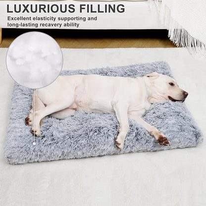 Vonabem Dog Bed, Extra Large, Plush Soft Pet Beds - Image 3