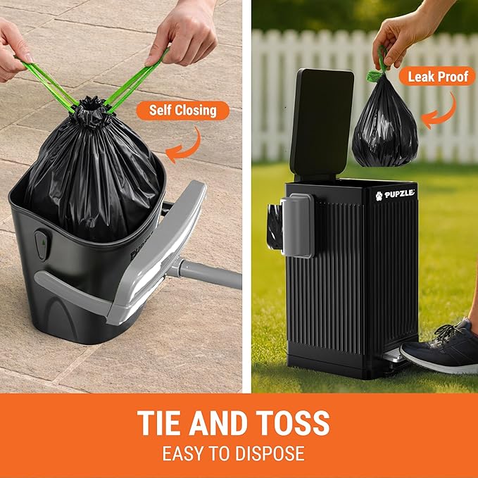 Pupzle Dog Pooper Scooper with Bag Attachment, Dog Poop Scoop - Image 5