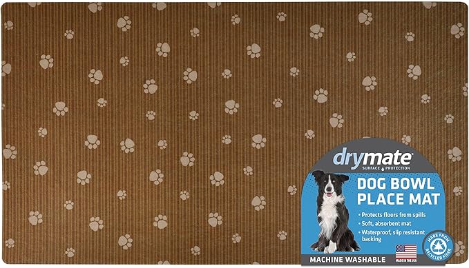 Drymate Pet Bowl Placemat, Dog & Cat Food Feeding Mat - Image 6
