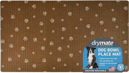 Drymate Pet Bowl Placemat, Dog & Cat Food Feeding Mat - Image 6