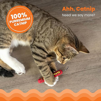 Catstages Green Magic Dynamite Stick Catnip Cat Toy - Image 4