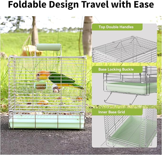Bird Carrier Travel Cage - Image 5
