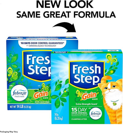 Fresh Step Odor Shield Multi Cat Clumping Cat Litter - Image 2