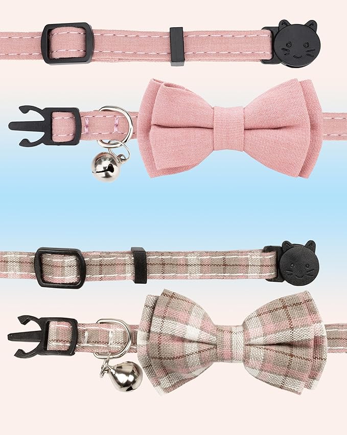 Cat Collar Breakaway Bowtie Safety - Image 2