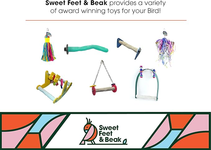 Sweet Feet and Beak Comfort Grip Safety Perch - Image 7