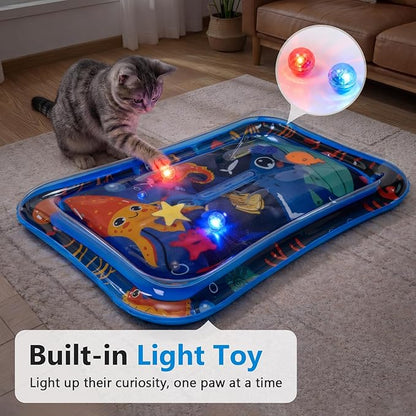 Cat Water Sensory Play Mat - Image 2