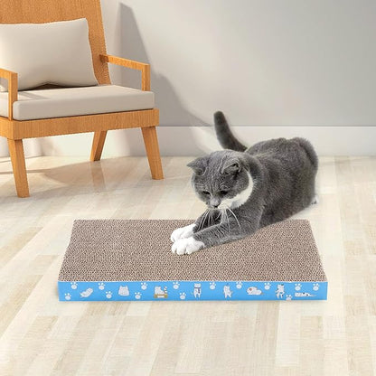 5 Packs in 1 Cat Scratch Pad, Cat Scratcher Cardboard, Reversible, Durable - Image 7