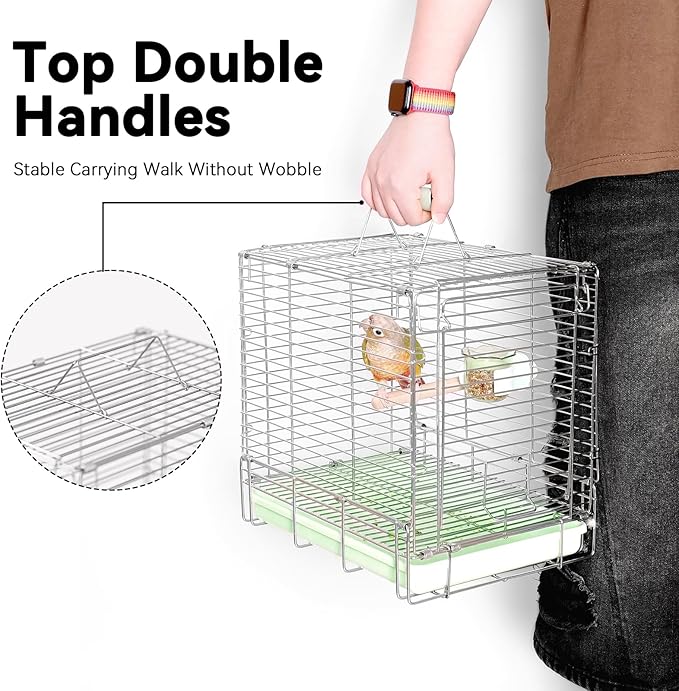 Bird Carrier Travel Cage - Image 7