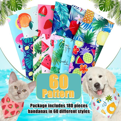 Reginary 180 Pcs Dog Bandanas Bulk - Image 3