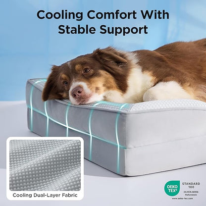 Bedsure Cooling Dog Beds Large Sized Dog - Image 3