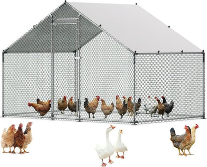 VEVOR Large Metal Chicken Coop by VEVOR