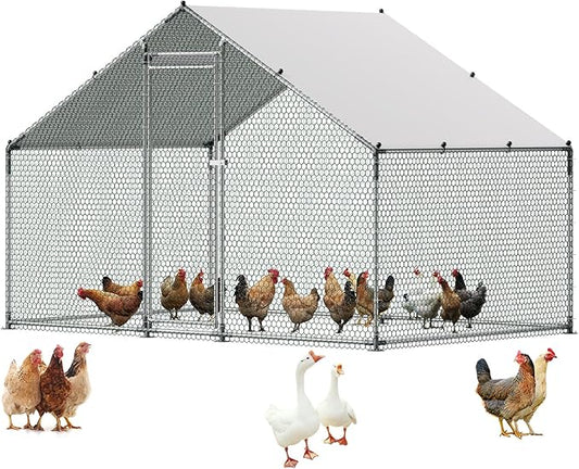 VEVOR Large Metal Chicken Coop by VEVOR