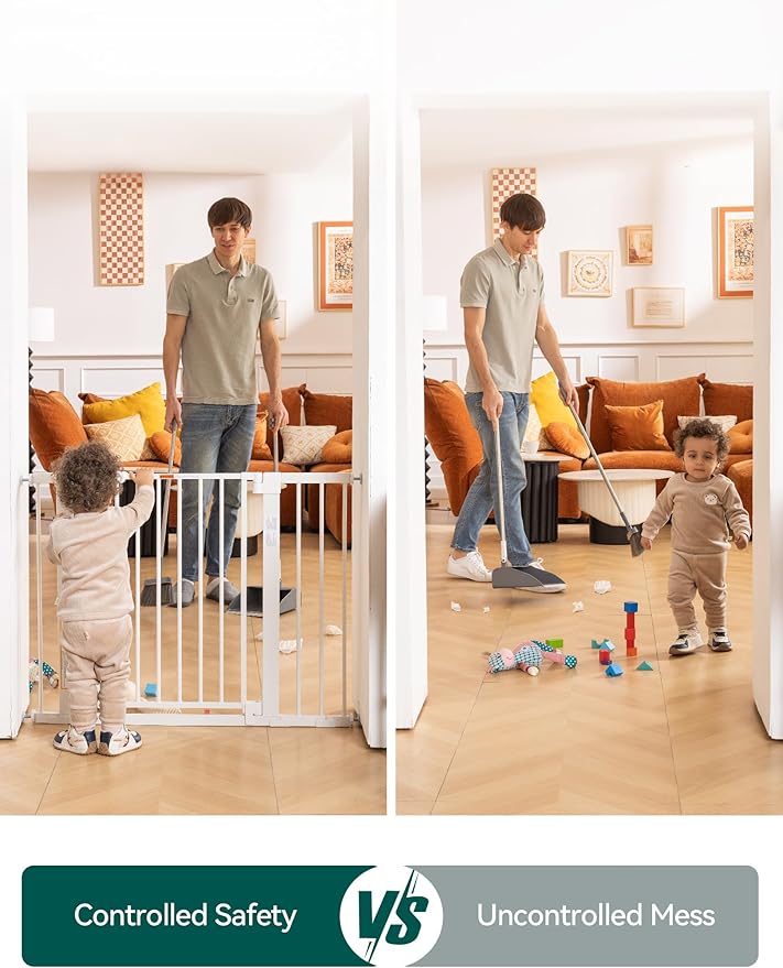 Babelio 29-43" Magnetic Baby Gate - Image 7