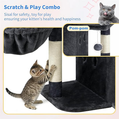 Heybly Cat Tree, 26.3-inch Cat Tower - Image 5