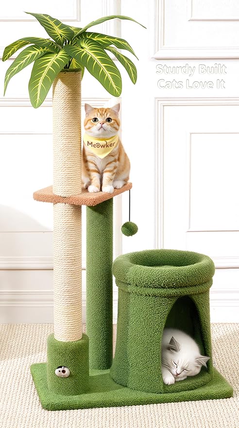 Cat Tree Tower Scratch Post Stand by Meowker