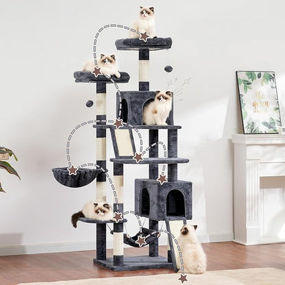 Gitelsnour Cat Tree for Indoor Cats, Sturdy Cat Tree House - Image 7