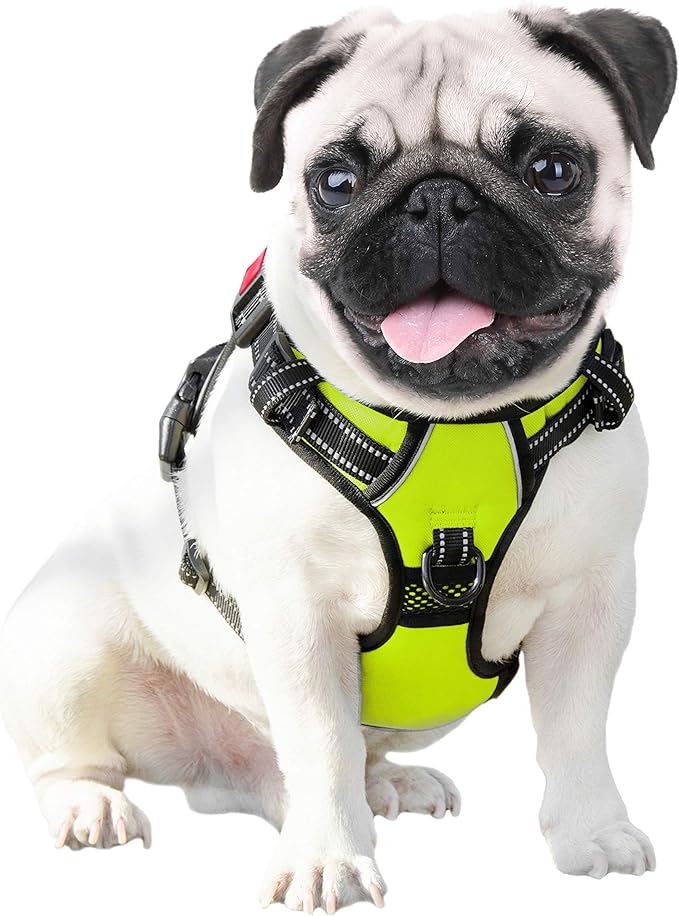 PHOEPET No Pull Dog Harness Medium Reflective Front Clip Vest - Image 6