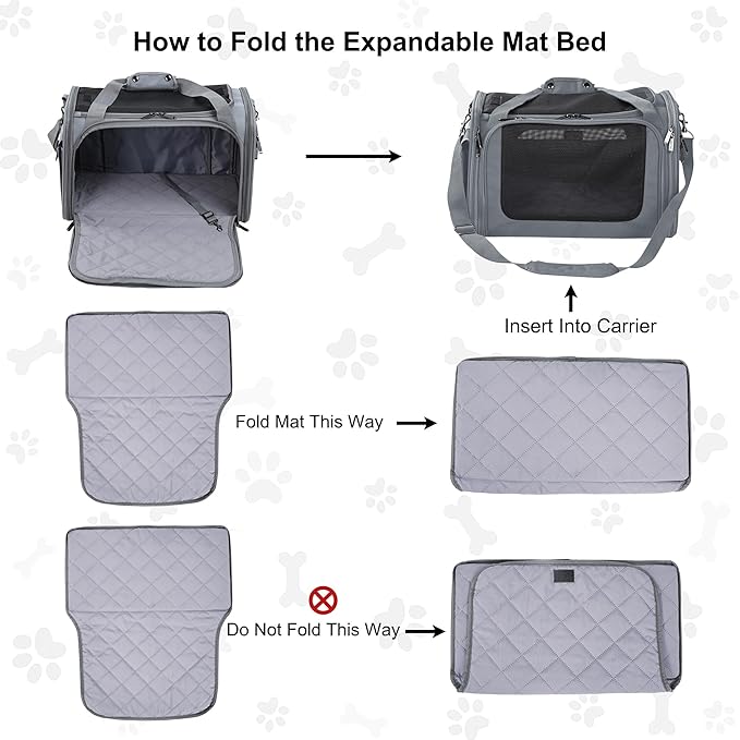 EliteField Deluxe Soft-Sided Pet Carrier, Travel Bag - Image 7