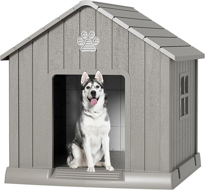 Fancyango Dog House Outdoor Indoor by Warmnestforpets