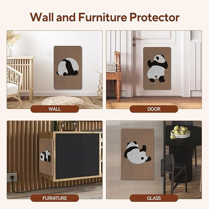 AUSCAT Cardboard Cat Wall Scratcher, 7 cat Scratching Boards - Image 5