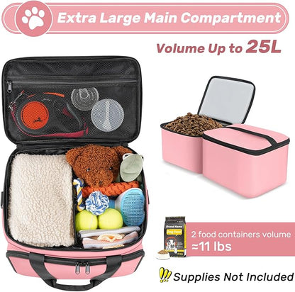 6 Set Dog Travel Bag, Large Pet Supplies - Image 2