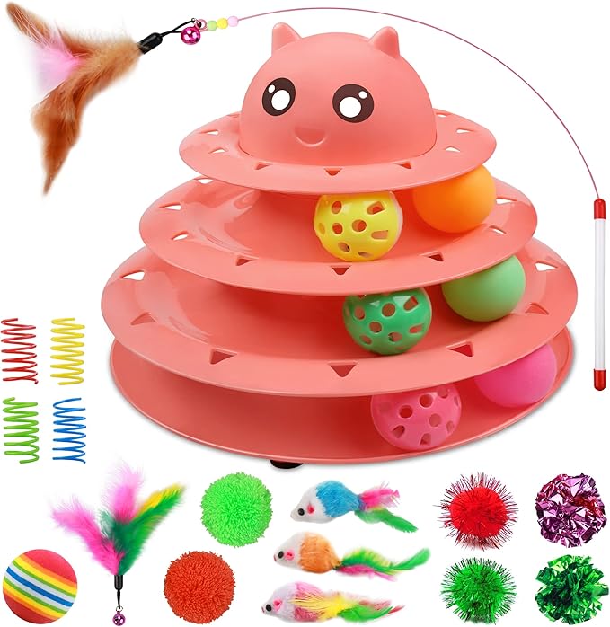 UPSKY 20 PCS Cat Toys by UPSKY