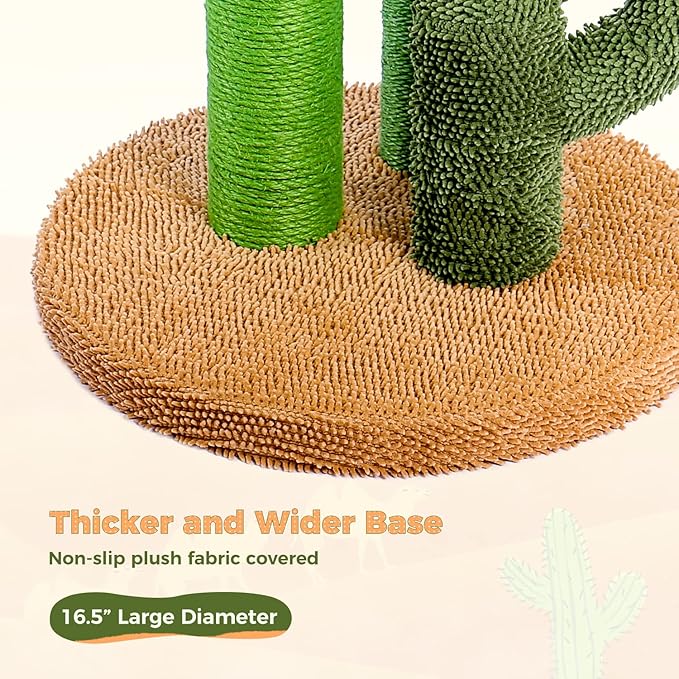PAWZ Road Cat Scratching Post Cactus Cat Scratcher Featuring - Image 5