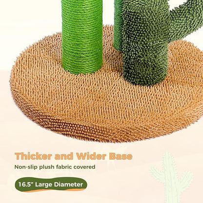 PAWZ Road Cat Scratching Post Cactus Cat Scratcher Featuring - Image 5