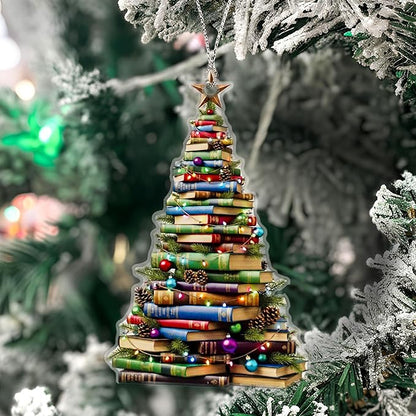 Book Ornament, Book Ornaments for Christmas Tree, Christmas Ornaments 2026 - Image 2