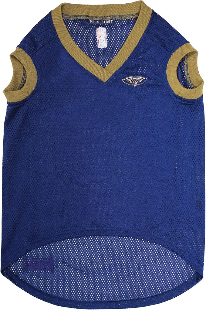 Pets First NBA NEW ORLEANS PELICANS DOG Jersey, Large - Image 2