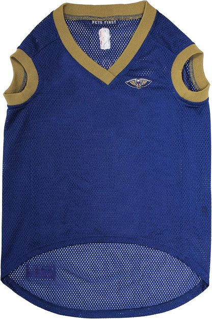 Pets First NBA NEW ORLEANS PELICANS DOG Jersey, Large - Image 2