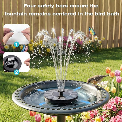AMZtime 1.4W Solar Fountain - Image 6