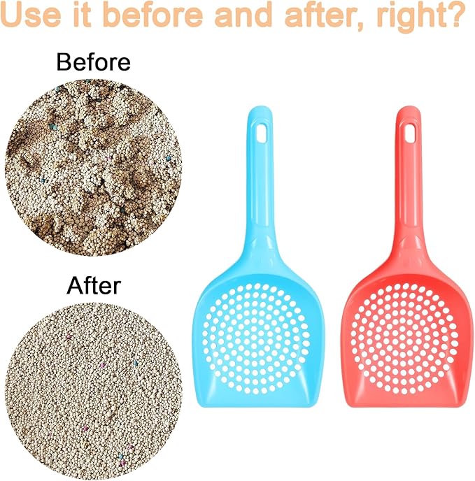 Cat Litter Scoop Litter Scooper Cat Litter Scooper Cat Scoop Mesh Poop Sifting - Image 3