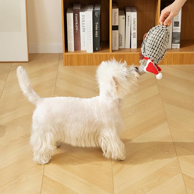 Hollypet Plush Dog Squeaky Toy Stuffed Armadillo Animal Pet Puppy Chew Toys - Image 7
