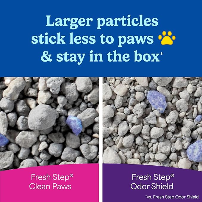 Fresh Step Advanced Clean Paws Multi Cat Clumping Cat Litter - Image 4