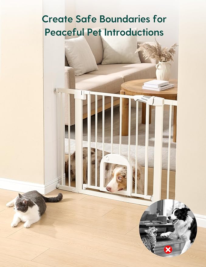 Babelio 36" Tall Upgraded Baby Gate - Image 5