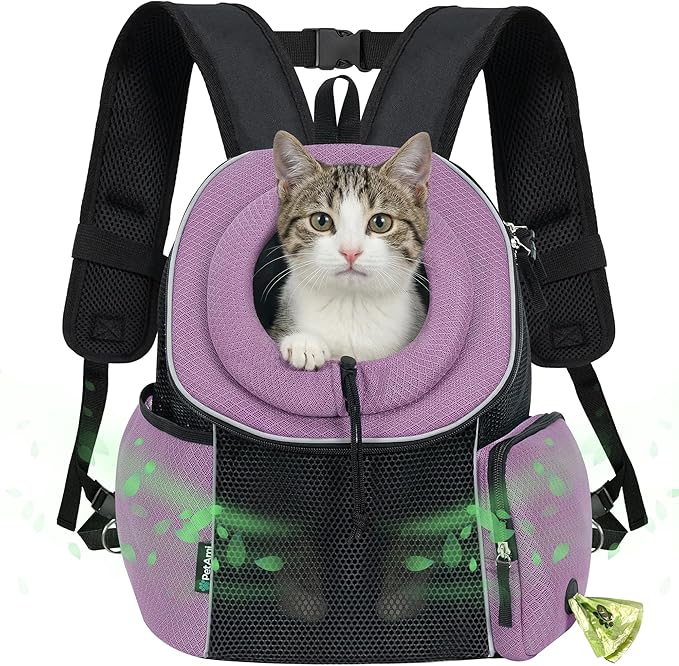 PetAmi Dog Carrier Backpack, Hands Free Front Pet Carrier by PetAmi