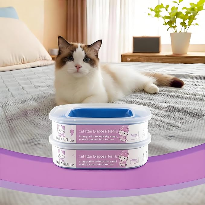 2 Pack 28FT Cat Litter Refill Cartridge, Compatible - Image 7
