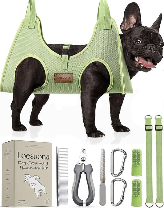Dog Grooming Hammock – for Dogs Cat Grooming Hammock, Dog Sling for Nail by Unknown