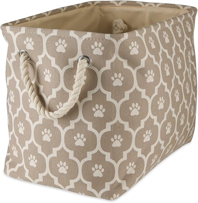 Bone Dry 6192 Pet Storage Collection Lattice Paw Print, Large Rectangle by BoneDry