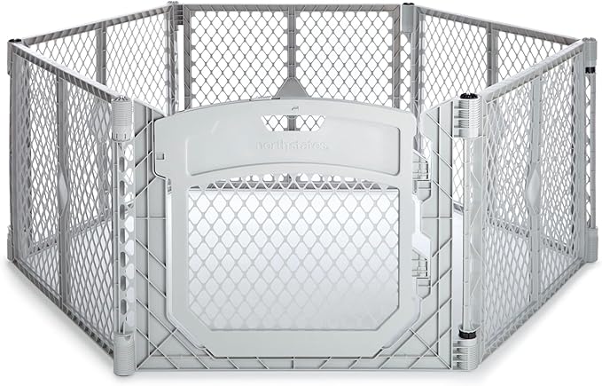 MyPet North States Petyard Plus: 5.5 Ft. Wide Folding Dog Playpen Indoor or by NorthStatesMyPet