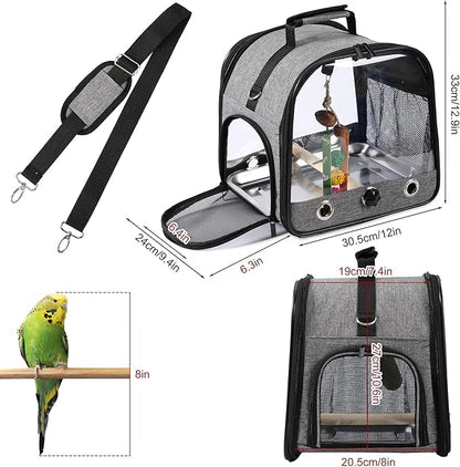 Bird Carrier Bag Bird Travel Cage - Image 2